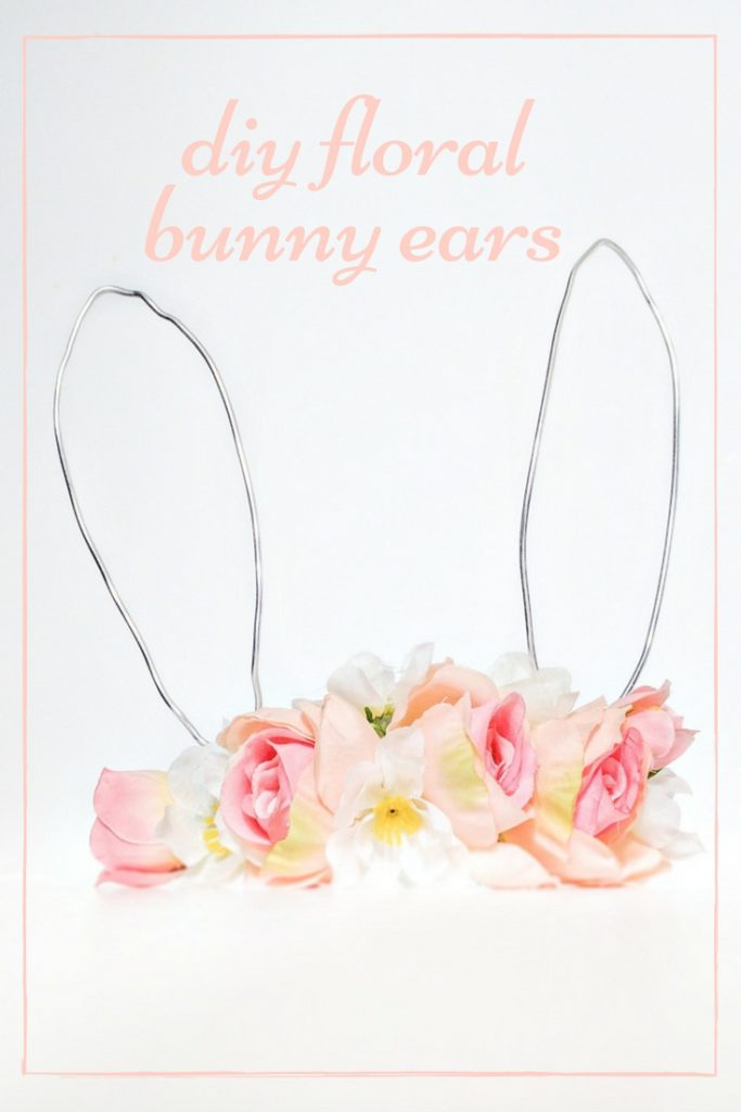 Diy Floral Easter Bunny Ears Discovering Parenthood